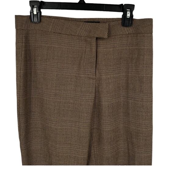 Rag & Bone pants Rebecca Glen plaid wool brown size 8 - Picture 4 of 8